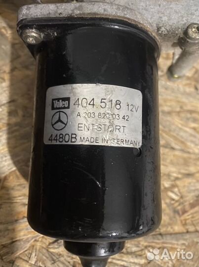 Мотор стеклоочистителя mercedes benz w203