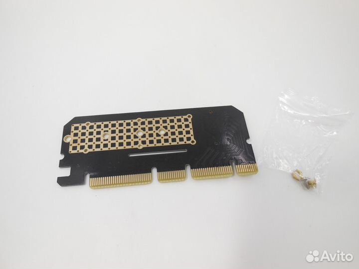 Адаптер переходник PCI-E x16 x8 x4 на M.2 nvme