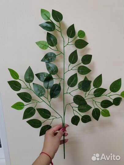Листья фикуса искусственные
