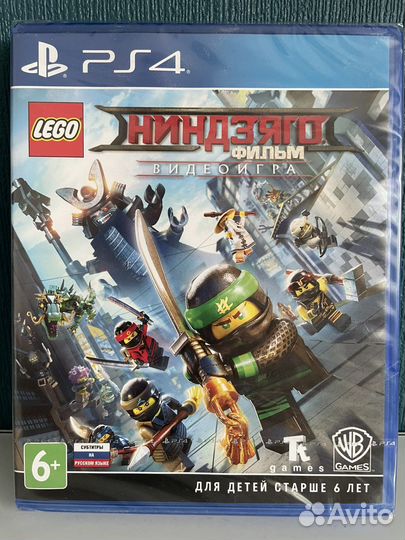 Lego ninjago ps4 ps5 новый диск