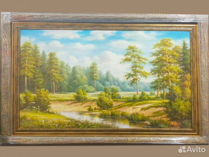 Картина маслом на холсте 110х80