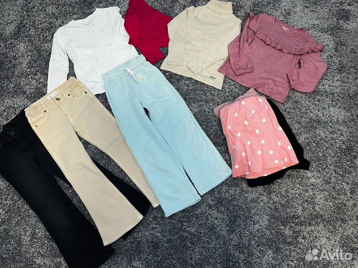 Пакет вещей на девочку 110- 116