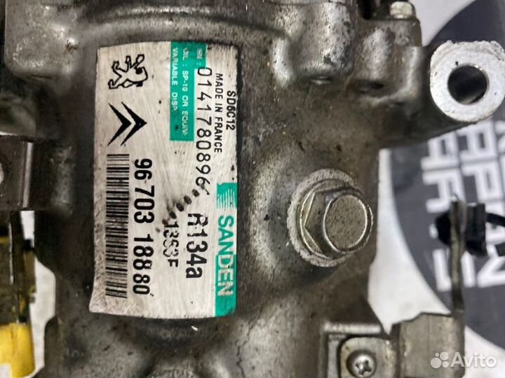 Компрессор кондиционера Peugeot 308 EP6 1.6 120лс