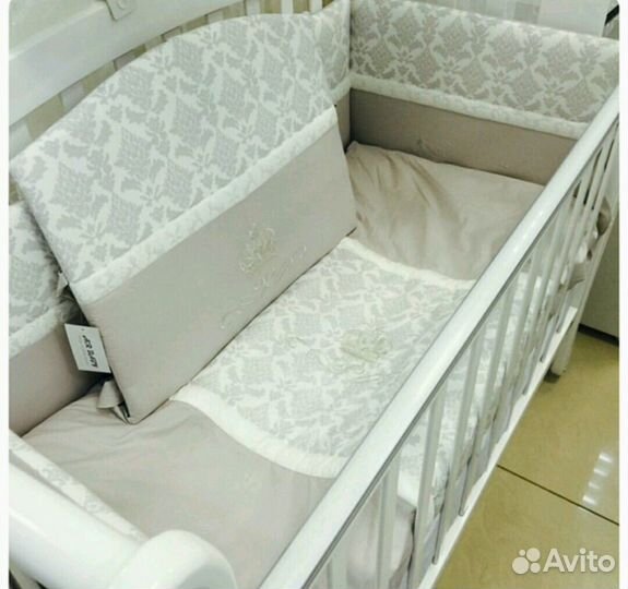 Борьики в кроватку новорожденному