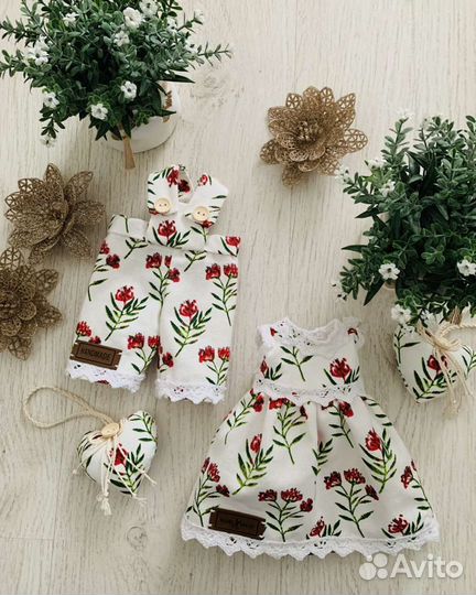 Интерьерная кукла ручной работы