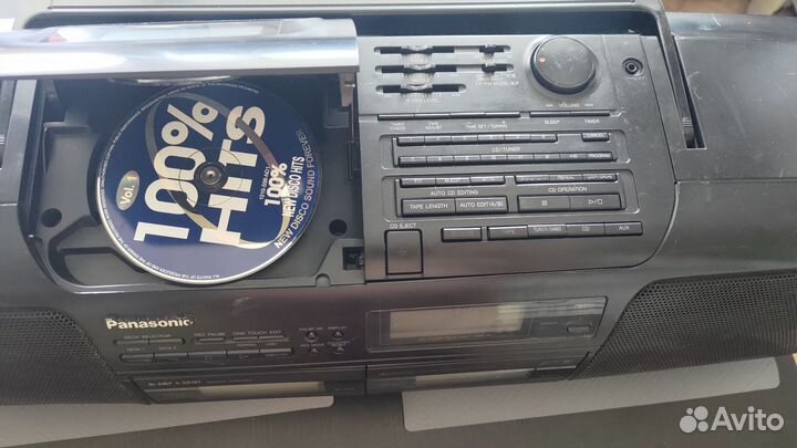 Магнитофон panasonic rx-dt7