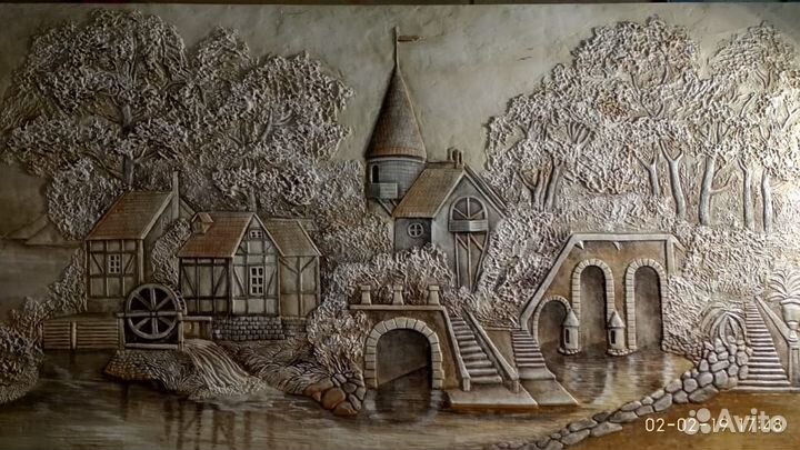 Картины Панно Барельеф