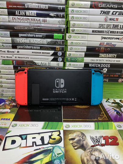 Nintendo switch REV2 прошитая