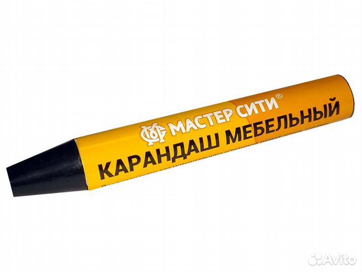 Карандаш супермягкий воск Мастер Сити др венге