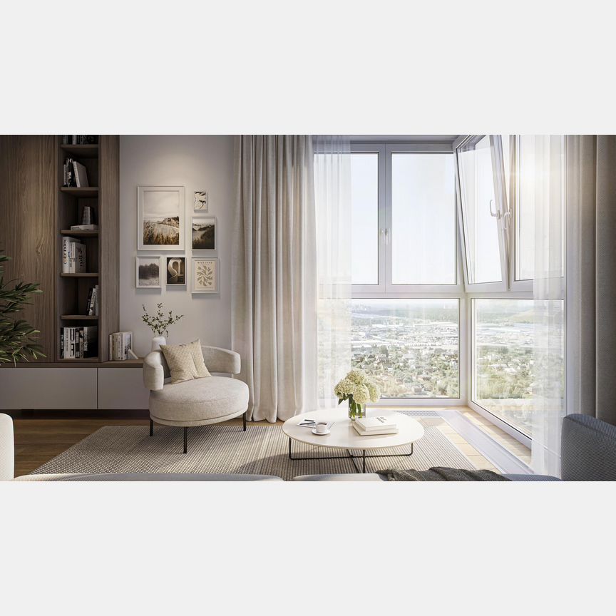 2-к. апартаменты, 55,7 м², 16/23 эт.