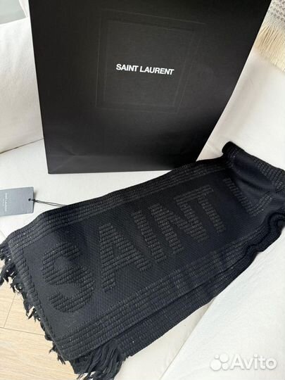 Saint laurent шарф новый оригинал