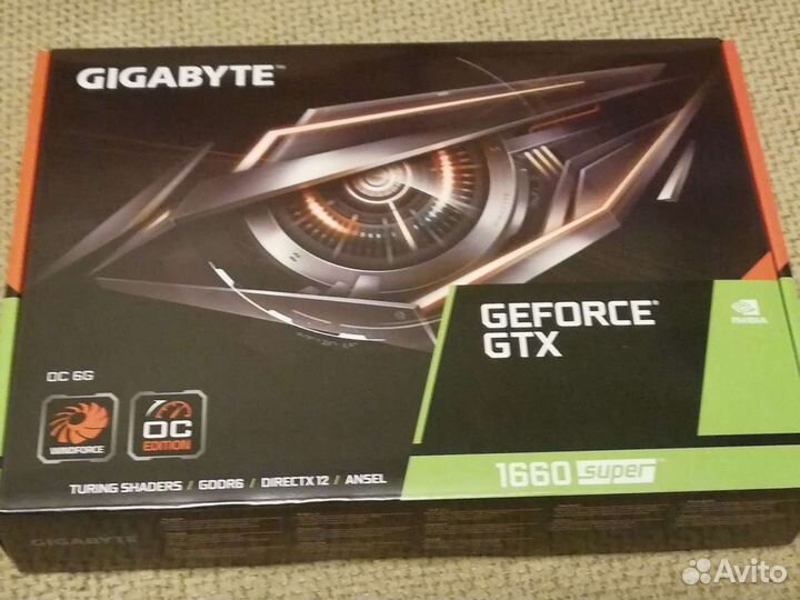 Видеокарта Gigabyte GTX 1660 Super OC