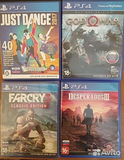 Игры ps4