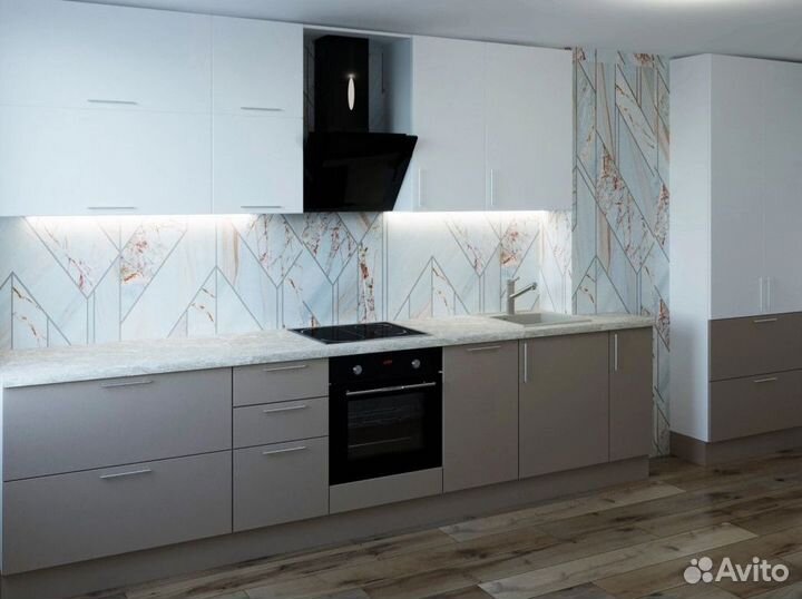 Кухня под потолок артикул 74068