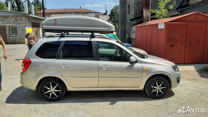 Автобокс Joker 530 литров, 180 см, Серый