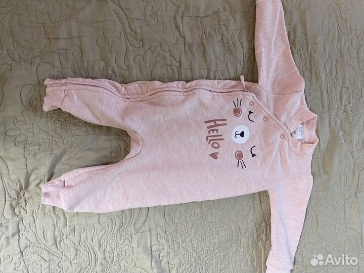 Детские вещи на девочку размер 68