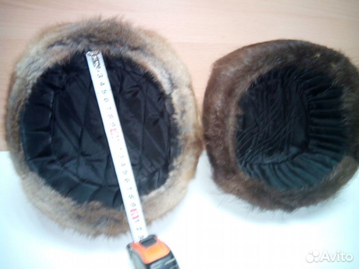 Норковая шапка мужская