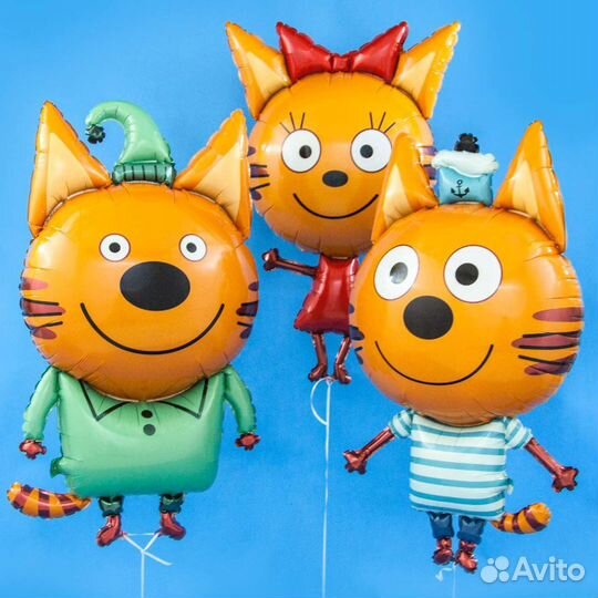 Гелиевые шары Три кота