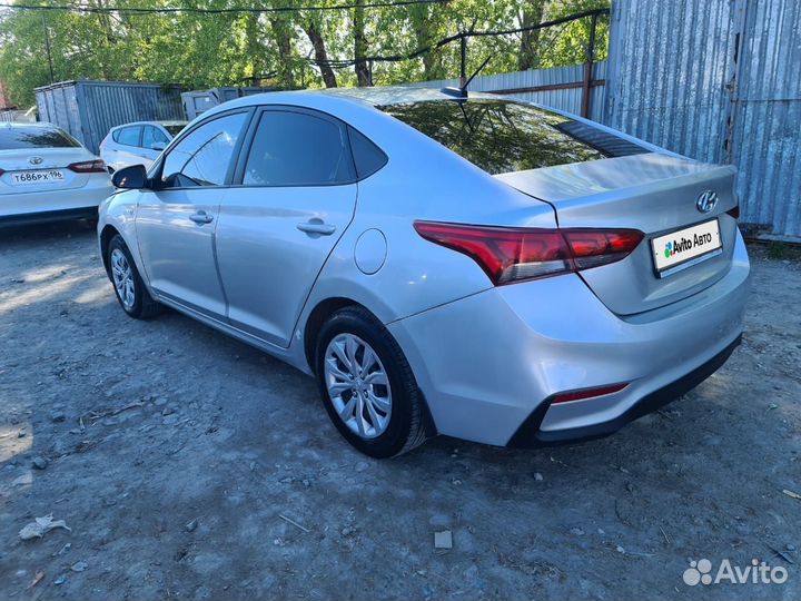 Hyundai Solaris 1.6 МТ, 2018, 190 000 км