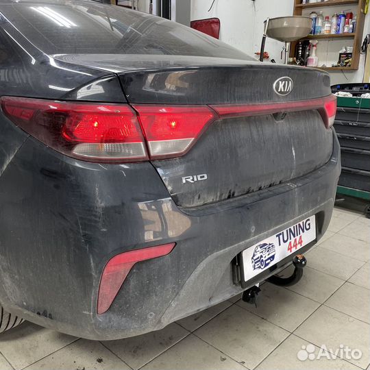 Фаркоп на Hyundai Solaris (Kia Rio)