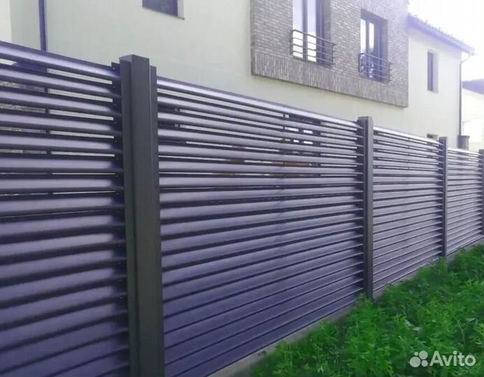 Заборы жалюзи новые