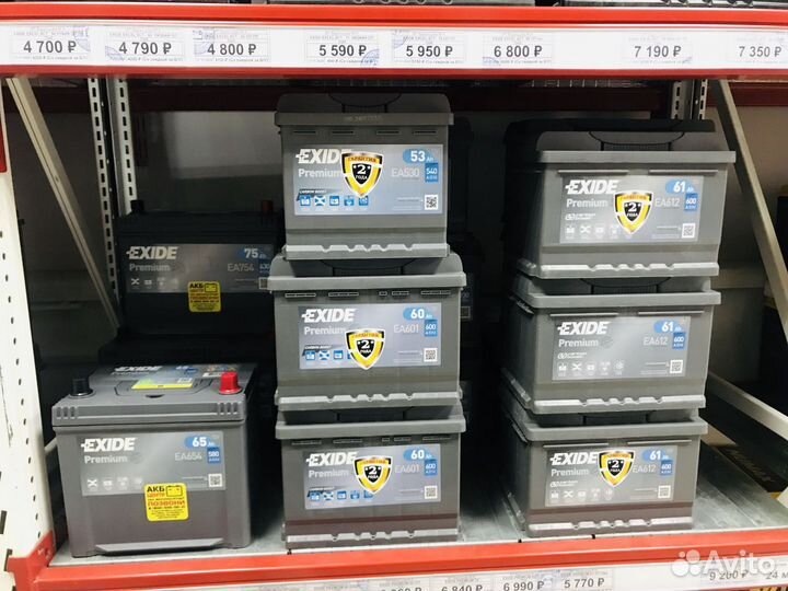 Аккумулятор Exide AGM (Иксайд) 95Ah 850A обратная