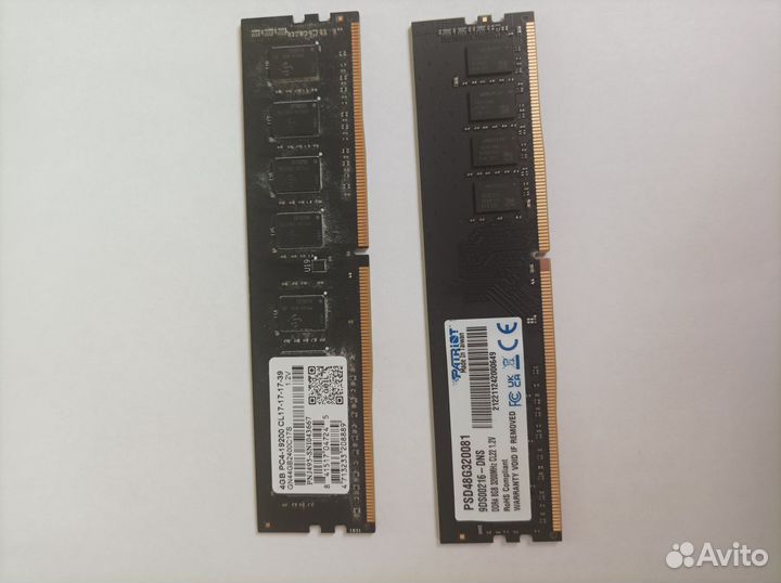 Оперативная память ddr4 12 gb
