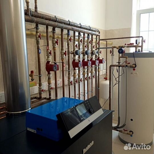 Монтаж отопления, водоснабжения, канализации