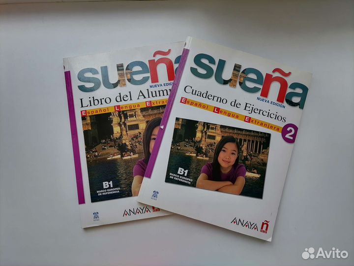 Испанский язык учебник +рабочая тетрадь Suena 2 B1