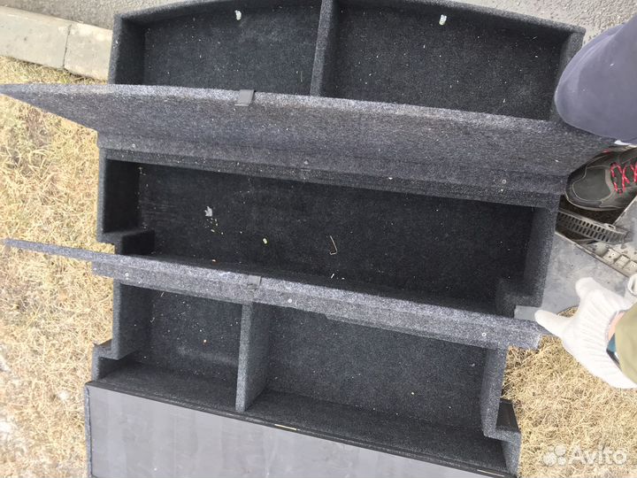 Mitsubishi outlander 3 ровный пол органайзер