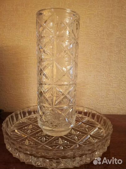 Ваза хрустальная СССР