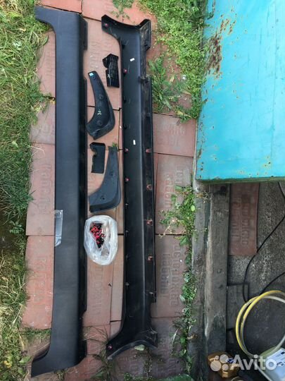 Накладка на порги на Кио Sportage