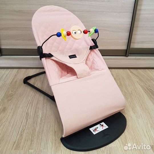 Детский шезлонг новый