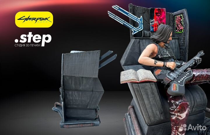 Фигурка коллекционная, Сильверхэнд, cyberpunk 2077