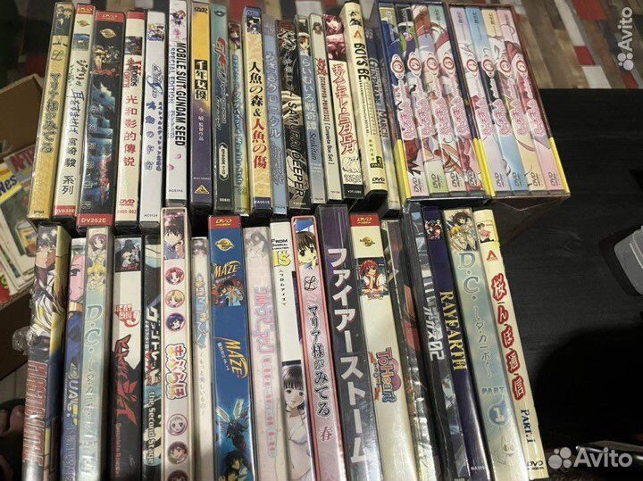 Аниме из Японии диски оригинал