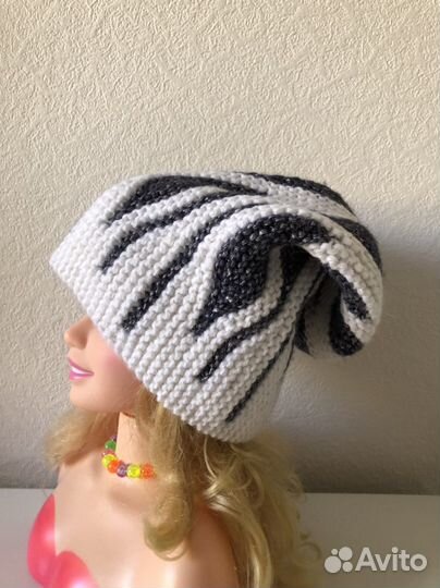 Шапка женская вязаная