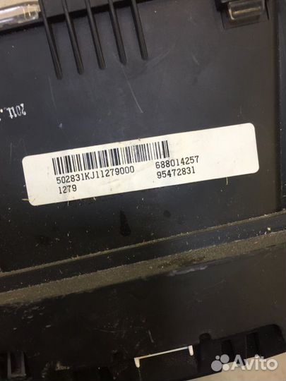 Панель приборов Chevrolet Orlando 2H0