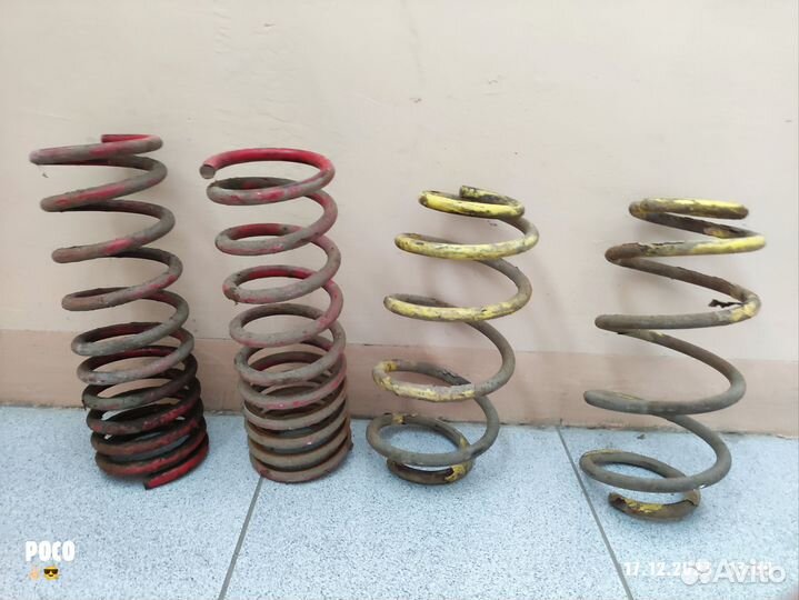 Пружины с занижением на Ладу Приору