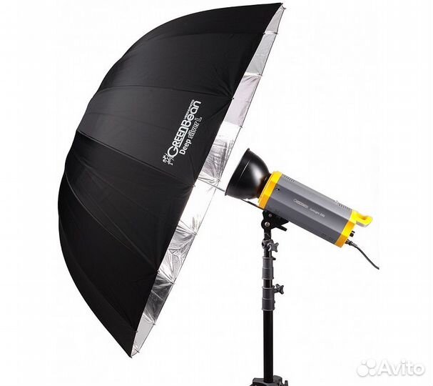 Зонт-отражатель GreenBean Deep Silver L 130 см