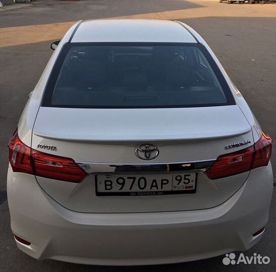 Спойлер Королла 180