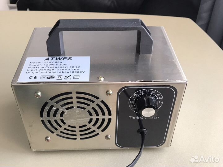 Озонатор мощный Гром с таймером 60 г