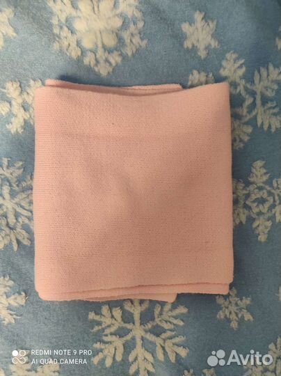 Шапка зимняя и шарф для девочки 48 50