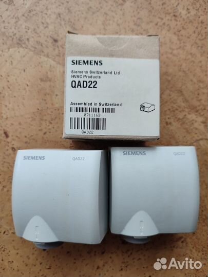 Siemens QAD22 накладной датчик температуры
