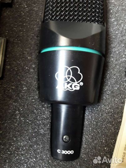 Конденсаторный микрофон. AKG C3000