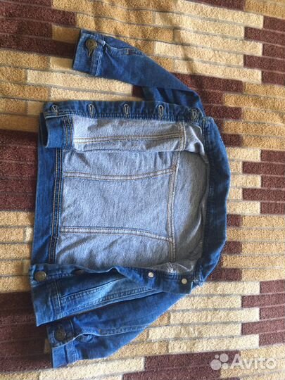 Джинсовка для девочки 12-18 мес