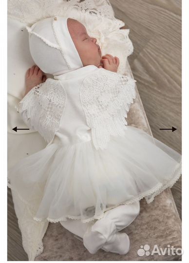 Костюм на выписку для девочки 56см