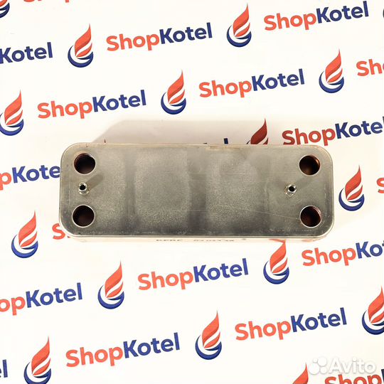 Теплообменник гвс 16 пластин Baxi, Fondital, Proth