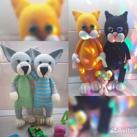 Вязаные игрушки на заказ