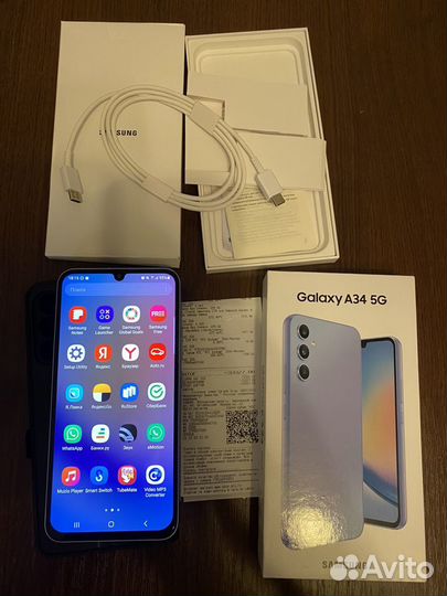 Samsung Galaxy A34, 8/256 ГБ