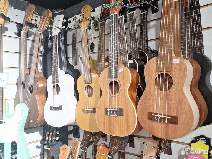 Укулеле Сопрано, Концерт, Тенор, Гиталеле